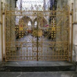 Exeter Cathedral. Golden Gates